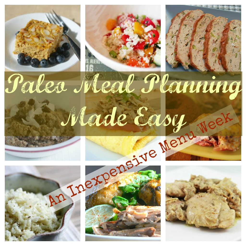 Paleo Meal Planner, Inexpensive Paleo, Paleo on a Budget, Cheap Paleo ...