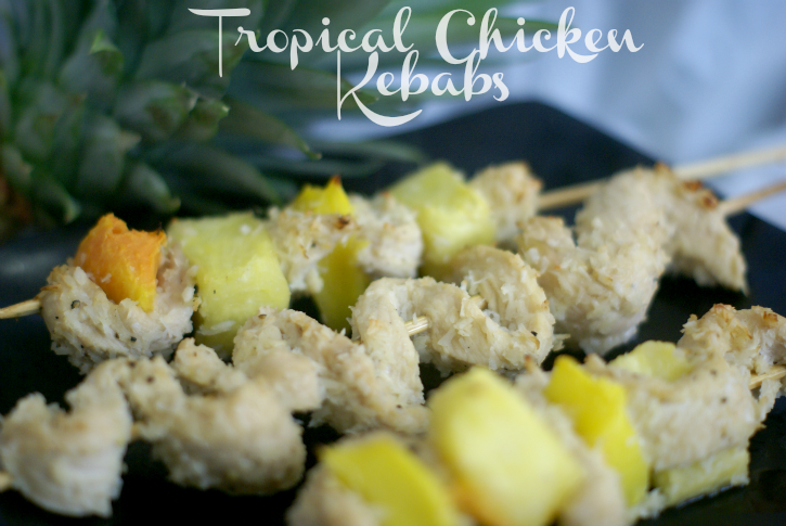 These Jungle Book-inspired Tropical Fruit & Chicken Kebabs are easy to make, nutritious, and a total crowd pleaser. Great for parties & kids alike. #JungleFresh #shop #cbias