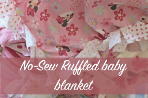 Disney Baby No Sew Baby Blanket