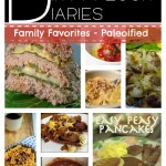 Family Favorites like Pizza, Tacos, Mac & Cheese, Hot Dogs, Meatloaf, and Pancakes, all done Paleo, all done crazy-good.