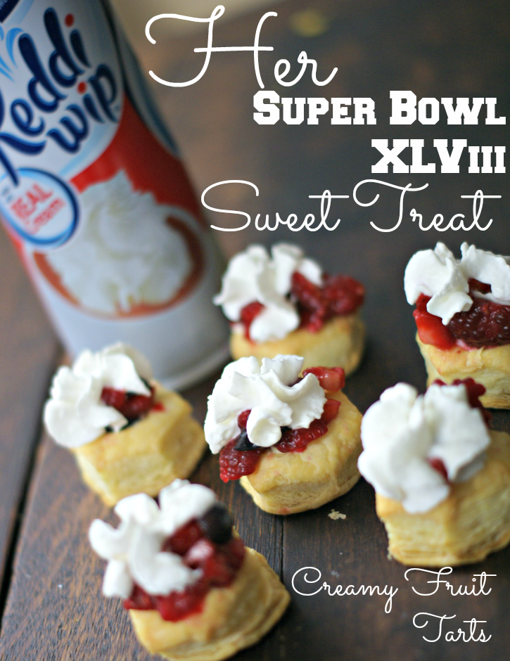 Creamy Fruit Tarts Recipe, perfect for Super Bowl & easy to whip together. #shop #cbias