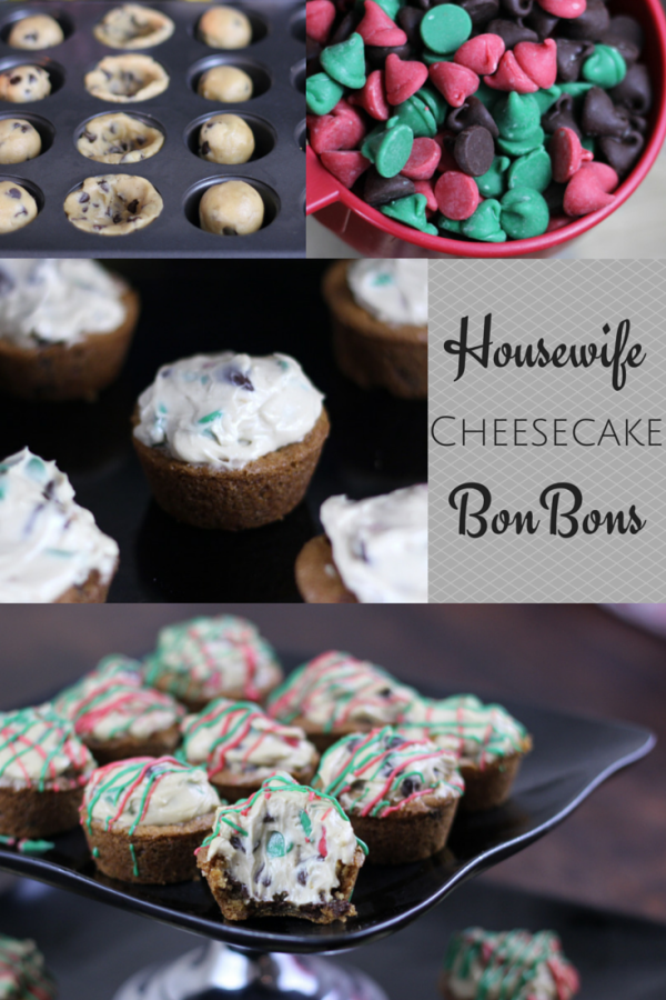 Housewife Cheesecake BonBons - Easy recipes for entertaining #HolidayMadeSimple #ad