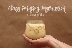how to paint wine glasses, christmas party ideas